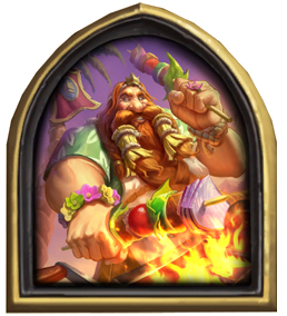 Hearthstone, héros - Magni rôtisseur
