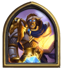 Hearthstone, héros - Uther le Porteur de Lumière