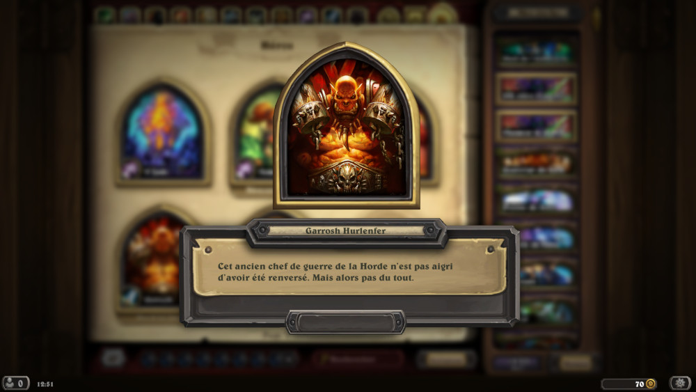 Hearthstone, héros - Garrosh Hurlenfer