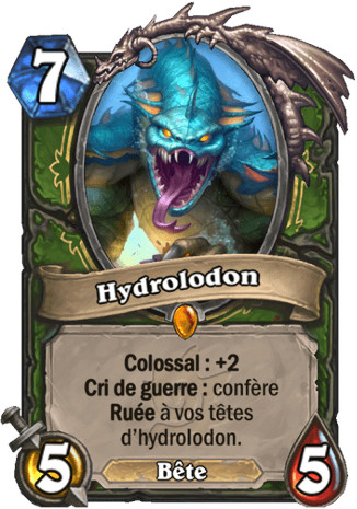 hearthstone, carte Hydrolodon