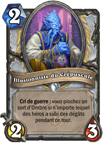 hearthstone, carte - Illusionniste du cr�puscule
