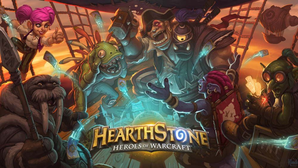 logo hearthstone, battle cards