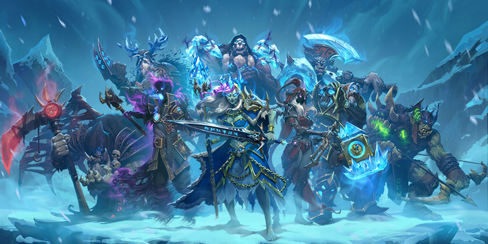 Hearthstone, dessin Chevaliers du tr�ne de glace