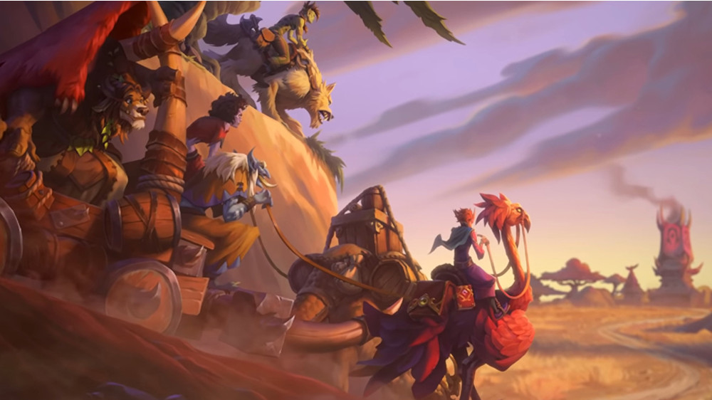 Hearthstone, dessin Forg�s dans les Tarides