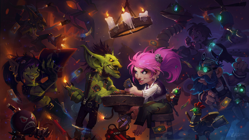 Hearthstone, dessin Gobelins et Gnomes