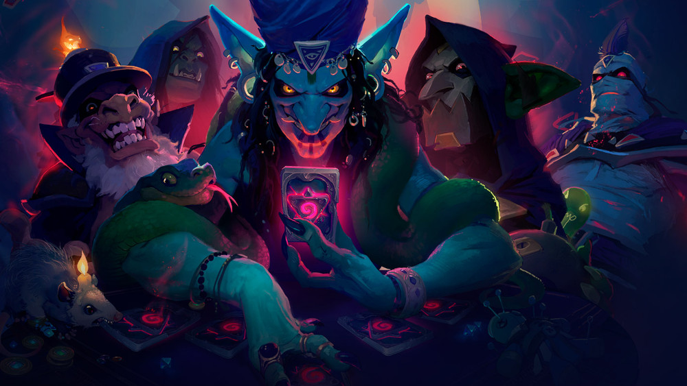 Hearthstone, dessin L'�veil des ombres