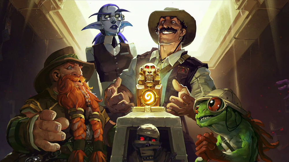 Hearthstone, dessin La ligue des explorateurs