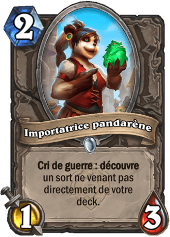 hearthstone, carte - Importatrice pandar�ne