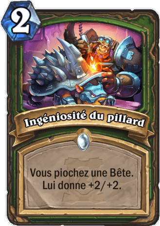 hearthstone, carte - Ing�niosit� du pillard