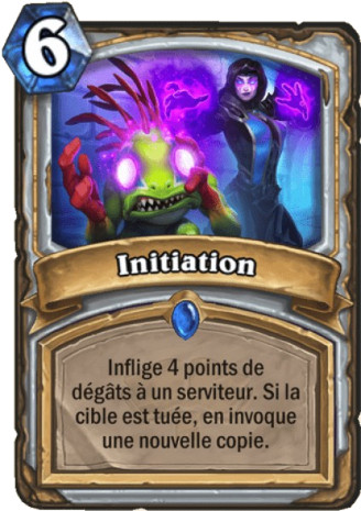 hearthstone, carte Initiation