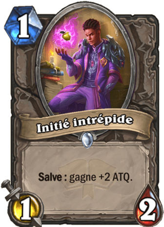 hearthstone, carte Initi� intr�pide