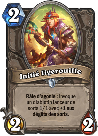 hearthstone, carte - Initi� ligerouille