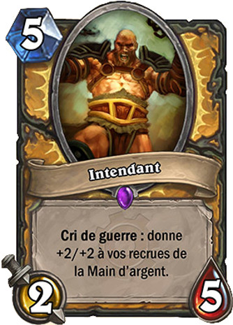 hearthstone, carte intendant