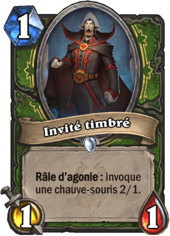 hearthstone, carte Invit� timbr�