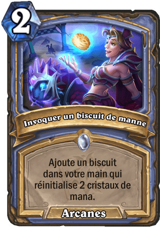 hearthstone, carte Invoquer un biscuit de manne