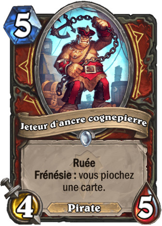 hearthstone, carte - Jeteur d'ancre cognepierre