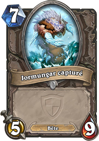 hearthstone, carte Jormungar captur�