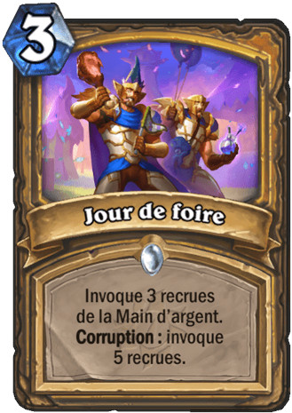 hearthstone, carte Jour de foire