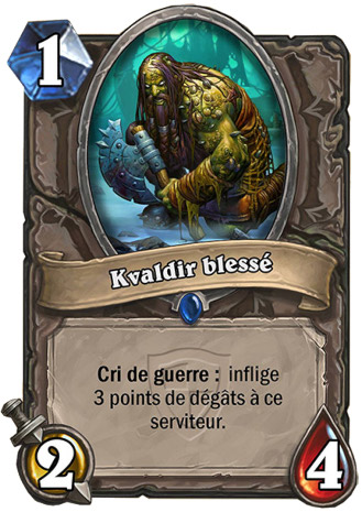hearthstone, carte Kvaldir bless�