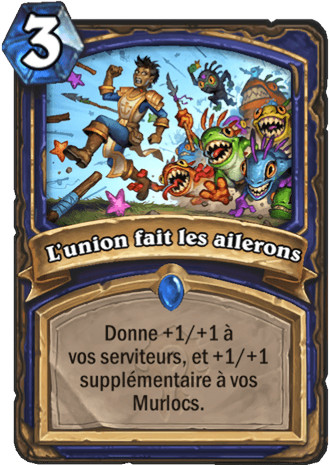 hearthstone, carte - L'union fait les ailerons