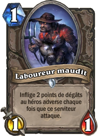 hearthstone, carte Laboureur maudit