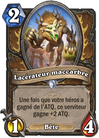 hearthstone, carte - Lac�rateur maccabre