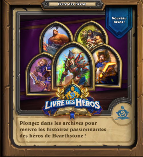 hearthstone, heroes of Warcraft : Le livre des h�ros