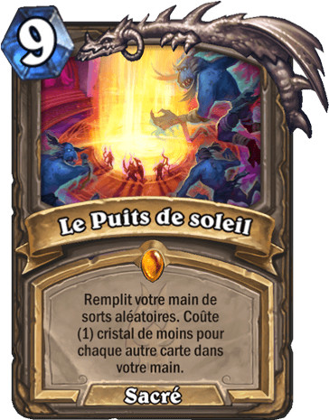 hearthstone, carte - Le Puits de soleil