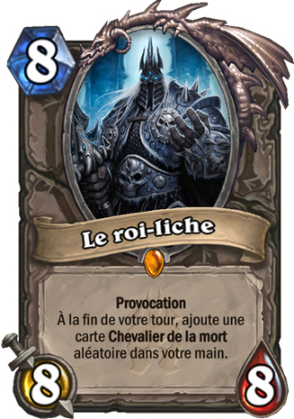 hearthstone, carte Le roi-liche