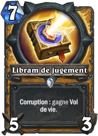 hearthstone, carte Libram de jugement