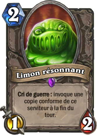 hearthstone, carte Limon r�sonnant