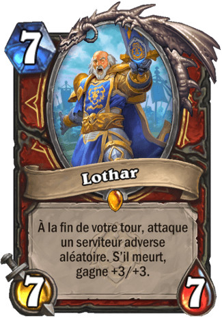 hearthstone, carte - Lothar