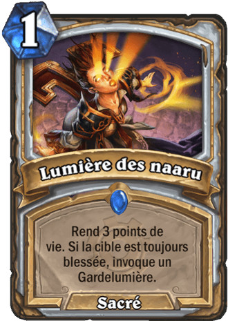 hearthstone, carte Lumi�re des naaru
