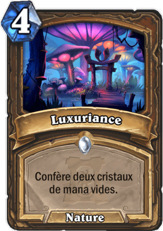 hearthstone, carte - Luxuriance