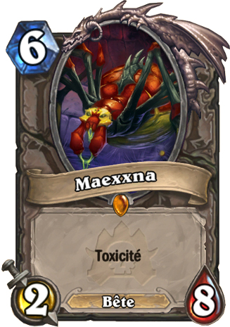 hearthstone, carte Maexxna