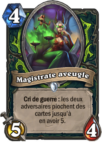 hearthstone, carte Magistrate aveugle