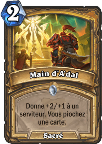 hearthstone, carte - Main d'A'dal