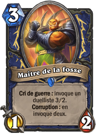 hearthstone, carte Ma�tre de la fosse