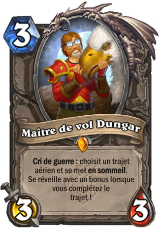 hearthstone, carte Ma�tre de vol Dungar