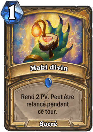 hearthstone, carte Maki divin