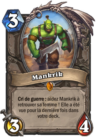hearthstone, carte - Mankrik