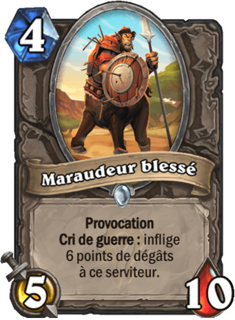 hearthstone, carte - Maraudeur bless�