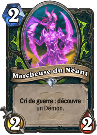 hearthstone, carte - Marcheuse du N�ant