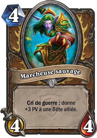 hearthstone, carte Marcheuse sauvage