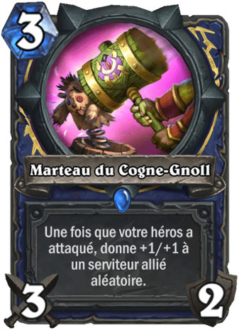 hearthstone, carte Marteau du Cogne-Gnoll