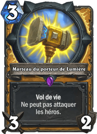 hearthstone, carte - Marteau du porteur de Lumi�re