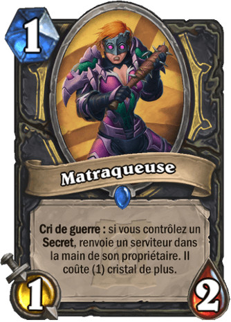 hearthstone, carte - Matraqueuse