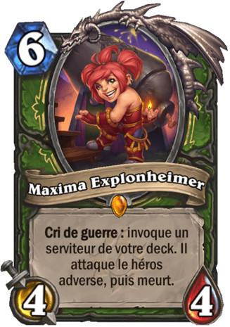 hearthstone, carte Maxima Explonheimer