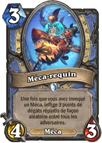 hearthstone, carte M�ca-requin