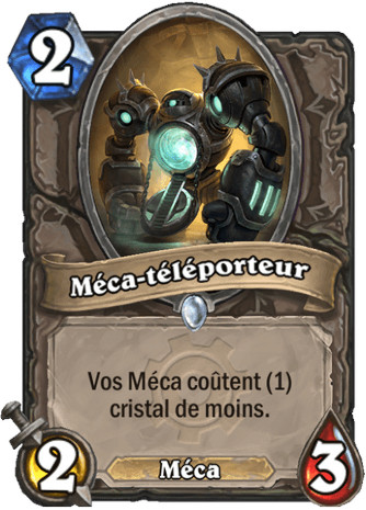hearthstone, carte M�ca-t�l�porteur